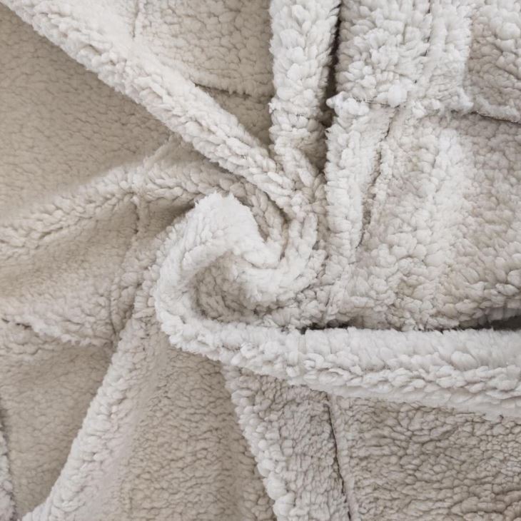 One Side Cozy Sherpa Fleece Blanket